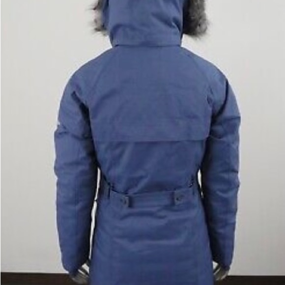 Womens Columbia Flurry Run Down Insulated Winter Parka Hooded Jacket - Nocturnal - Picture 6 of 10